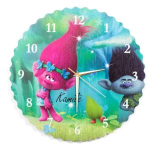 Vaikiškas laikrodis „Troliai“ - MedoosaKids