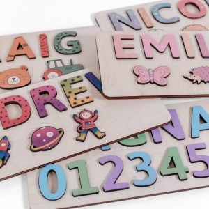 Vardo dėlionė "Ornamentai" - MedoosaKids