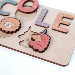Vardo dėlionė "Debesėlis" - MedoosaKids