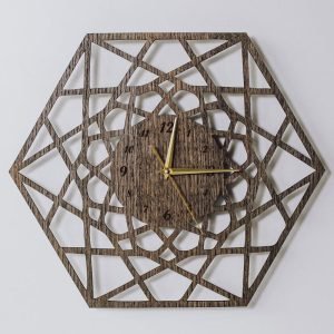 Sieninis laikrodis, interjero detalė, namų dekoras