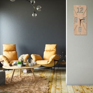 staciakampio formos sieninis laikrodis